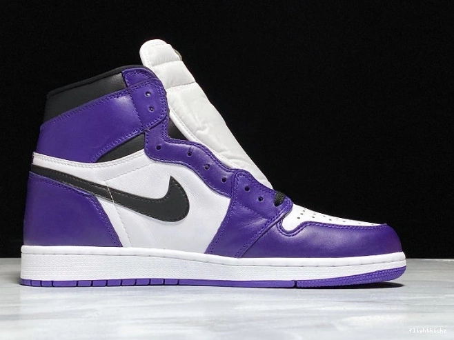 Jordan Purple OG 1 Air High 555088-500 Court 0808